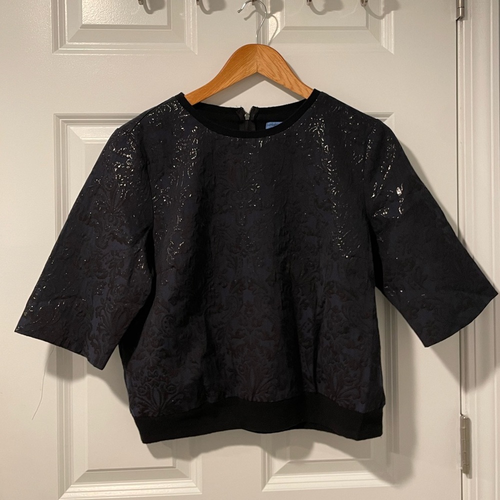 Simply Vera by Vera Wang Laced Designed Blouse